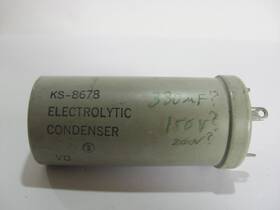 Western Electric Ks8678 Ks-8678 Electrolytic Capacitor - Sencore Lc75 Tests 298 Uf