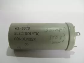 Ks-8678 Western Electric Ks8678 Electrolytic Capacitor - Sencore Lc75 Tests 298 Uf