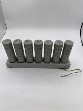 Ks-13761 Western Electric Ls-13761 Lot Of 7 200uf 250v Electrolytic Capacitors 1958