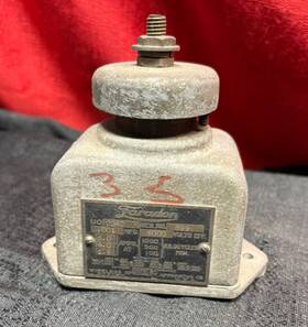 Wireless Specialy Apparatus Co. 2242 Vintage Cornell-dubilier Faradon Condenser / Capacitor Uc .001uf 6000v