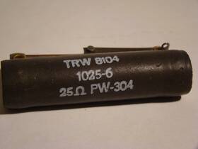 Wuerth 1025-6 Surgistor Part Number 405-650 Watts 25 Ohm New Old Stock