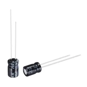 105c Zaplyte 632702042455 50pack 100uf 10v Capacitor Aluminum Electrolytic Capacitors High Temp