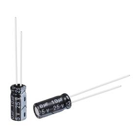 Zaplyte 676766314066 10uf 25v 5x11mm Electrolytic Capacitor Aluminum Capacitors 50pcs