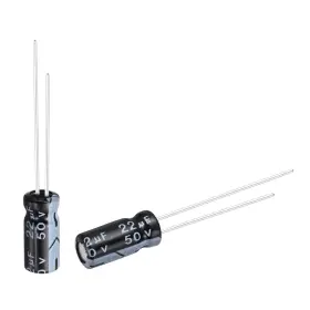 Zaplyte 676766314707 22uf 50v 5x11mm Electrolytic Capacitor Aluminum Capacitors 50pcs