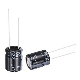 Zaplyte 676766314776 220uf 50v 10x13mm Electrolytic Capacitor Aluminum Capacitors 24pcs