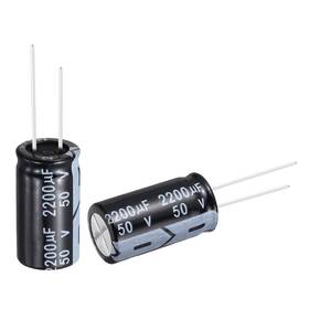 Zaplyte 676766314844 2200uf 50v 16x30mm Electrolytic Capacitor Aluminum Capacitors 12pcs