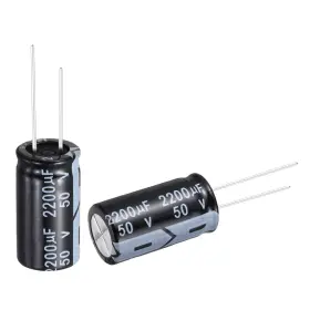 Zaplyte 676766314844 2200uf 50v 16x30mm Electrolytic Capacitor Aluminum Capacitors 12pcs