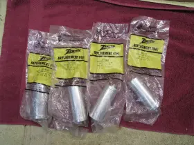 22-5113 Zeniith 4 Vintage Nos Zenith Can Capacitor 50/40/40 Mfd 475/475/25 Vdc Sprague