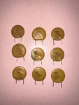 Rmc 470PF N1500 Ceramic Disc Capacitors Nos - Lot Of 9! Vintage Rf Parts New. Price: $28.50.