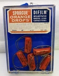 Nos Nib Vintage Sprague Orange Drop .035UF 600V 6PS-S35 Capacitors Free Ship New. Price: $45.00.