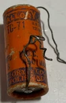 Vintage 1950S Mallory TC-71 Paper Capacitor 8 Uf 450V Axial Used. Price: $20.00.