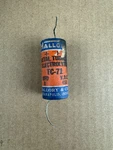 Vintage 1940S Mallory TC-71 Paper Capacitor 8 Uf 450V Axial For. Price: $22.00.
