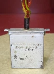Western Electric Type 246A Condenser, 3.1 And 1.2 Mfd, Good, 1933 Used. Price: $15.00.