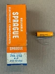 Nos Vintage Sprague Atom Uf 450V Capacitor TVA-1702 Tube Amp 1977 Open. Price: $8.00.