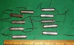 (10) Gudeman .22UF 100VDC XHF2715-20 Nos Mil Spec Hermetically Sealed Caps Open. Price: $19.99.