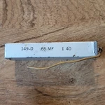 Vintage Western Electric Condenser Capacitor 149-D .65UF Mf Used. Price: $70.00.