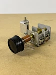 Vintage Multi-gang Trw 273 Air Variable Capacitor 2" Shaft & Knob/pointer Used. Price: $22.50.