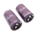 2PCS Electrolytic Capacitors 330UF 330MFD 450V +105 Radial X 52MM New. Price: $18.34.