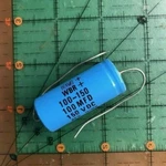 100UF 150V Cornell Cde Axial Electrolytic Capacitor WBR100-150 Hi Voltage Amp New. Price: $16.25.
