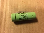 Nos Vintage Cornell-dubilier Greenie Capacitor .33 Uf 600V Tested (qty Avail Unspecified. Price: $15.00.