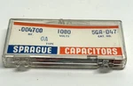 New Vintage Sprague .0047UF 1000V Ceramic Disc Capacitor Type 5GA-D47-. Price: $22.00.