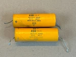 Vintage 1965 Sprague Atom Capacitors 40 Uf 450V TVA-1712 For. Price: $25.00.