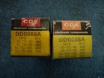 Pair 450V Cornell Dubilier DD0888A Multi-section Electrolytic Capacitors Nos Usa Open. Price: $50.00.