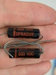 Lot Of Sprague Black Beauty .00025 Mf 600V Capacitor Treble Bleed 6TM-T25 Used. Price: $9.99.