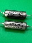 .022UF 100V +-10% Sprague Vitamin Q 196P Paper-in-oil Tone Capacitor N.o.s. Open. Price: $18.95.