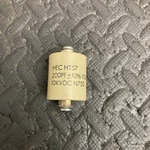 Hec HT57 200PF 10KV Doorknob Capacitor Used. Price: $32.50.