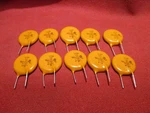 440LS10-R Vishay 10000PF 20% 400VAC Ceramic Capacitor Radial Disc Lot Of New. Price: $10.00.