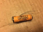 Nos Vintage Olson .01 Uf 1600V Molded Paper Capacitor Guitar Amp (qty Avail) Unspecified. Price: $8.00.