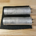 Pair Vintage 1966 Western Electric 2000 Uf 30 V.d.c KS-14329 Capacitors Used. Price: $84.03.