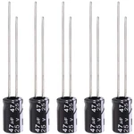 Tnisesm 20PCS Electrolytic Capacitor 50V With Aluminum Radial Leads 47UF... New. Price: $10.58.