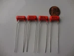 Four (4X) Sprague .004UF 402K 600V 10% 6PS-D40 Rare Orange Drops New. Price: $9.00.
