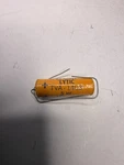 Vintage Sprague Atom Electrolytic Capacitor 5UF 150V 200V Surge TVA-1403 New. Price: $9.00.
