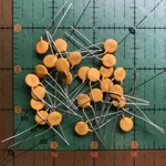 1000PF 2KV Ceramic Disc Radial Capacitor .001UF 1NF 2000V Y5P 10% Xicon 25PCS New. Price: $14.27.