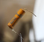 Vintage Wax Capacitor Cornell Dubilier Blue Tiger .01UF 600V MD-6S1 Tested Used. Price: $19.95.