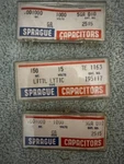 Sprague Capacitors 5GA D10, Littl Lytic TE1163 + Bonus Components Used. Price: $24.30.