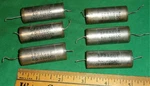 (6) 4.0UF 150VDC Sprague Mil Spec Herm. Sealed Tubular Caps CH05A1NV405M Testok! Used. Price: $39.99.