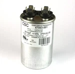 Csc Motor Run Capacitor, 25UF 370VAC, Metal, (3.25 X 1.75) 25MFD, 6% Tolerance New. Price: $34.75.