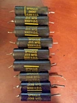Mixed Lot Of Sprague Black Beauty Capacitors 5= .015 Mfd 3= .0068 .00047 Used. Price: $19.98.