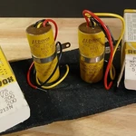Pair Nos Vintage Aerovox Pr 2-275 200 Mfd Vdc Capacitors Used. Price: $55.45.