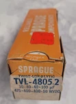 Sprague TVL-4805.2 Twist-lok Lytic Nos Capcitor 10-80-40-100 Mf Open. Price: $24.95.