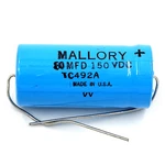Mallory Electrolytic Capacitor TC492A 80 Mfd 150 Vdc New. Price: $8.50.