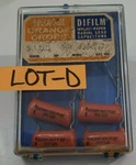 Sprague Orange Drop 5 Capacitors Vintage Nos .03 Uf 600V 6PS-S30 Old Canister New. Price: $39.87.