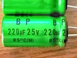 QTY-2 Nichicon Ues Muse Bp 25V 220UF Acurus Rebuild. New. Price: $6.00.