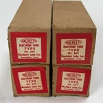 Machlett Ml 381 Electron Vintage Nos Lot Of 4 Vacuum Tubes Usa Made New. Price: $116.00.