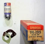 Sprague Electrolytic Capacitor TVL-2515 20-20 Mf 250 Wvdc Vintage Nos New. Price: $9.71.