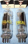 2 Nos Triad 35W4 Vacuum Tubes - Rectifiers For Vintage Am Radios Open. Price: $14.00.